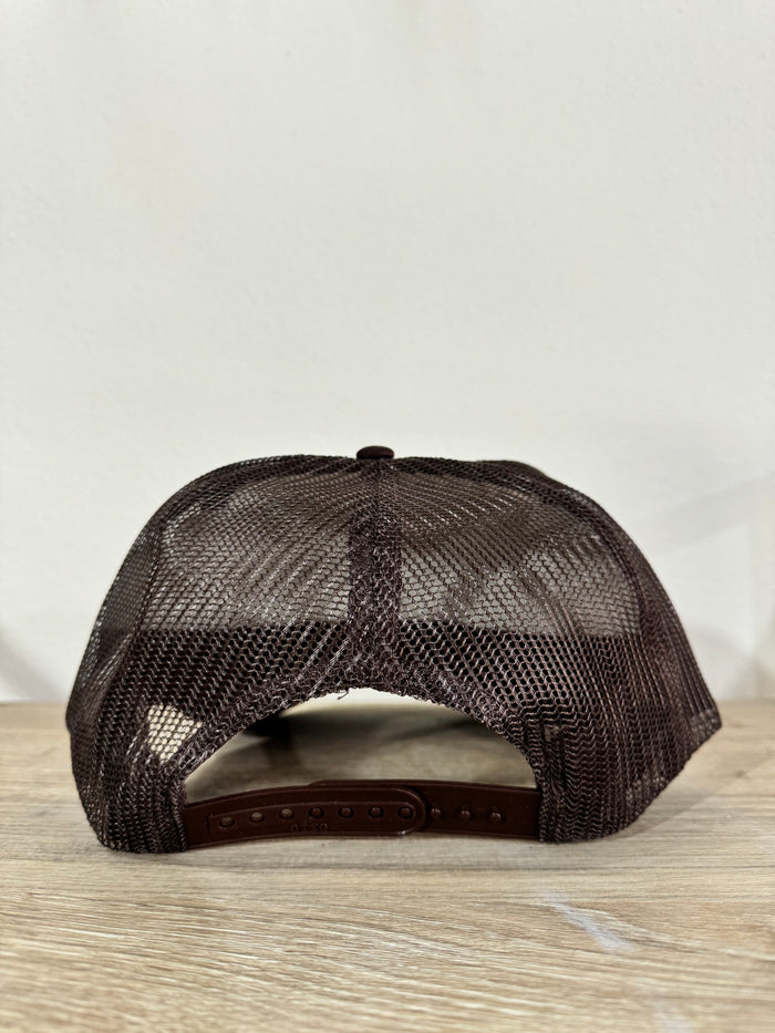 1st Rodeo Snapback Hat in Brown