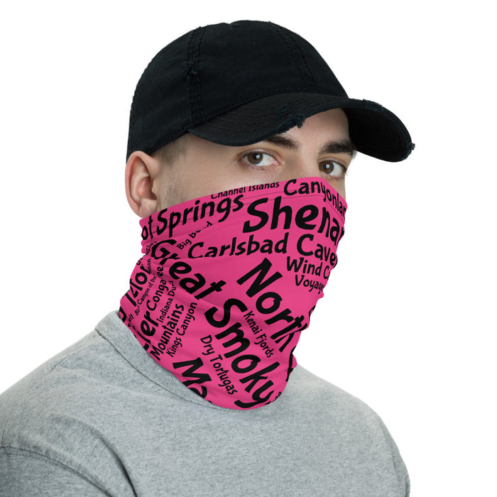 62 National Park Neck Gaiter - Magenta-Pink