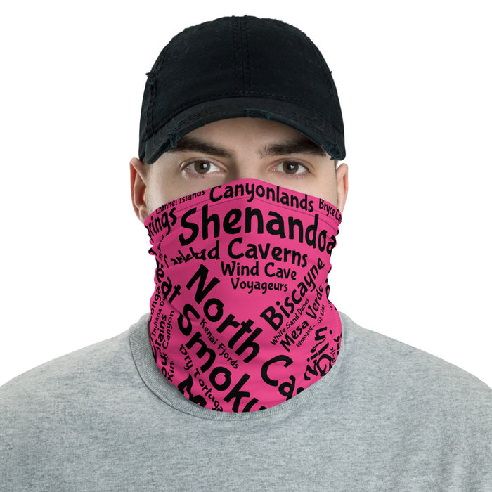 62 National Park Neck Gaiter - Magenta-Pink
