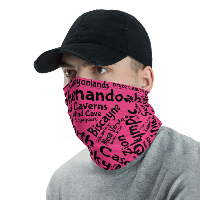 62 National Park Neck Gaiter - Magenta-Pink