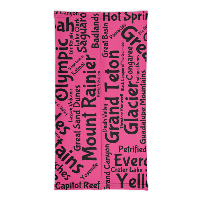 62 National Park Neck Gaiter - Magenta-Pink