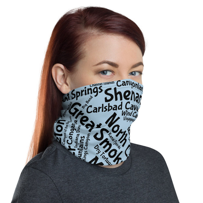 62 National Park Neck Gaiter - Pale Cornflower Blue