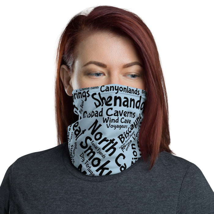 62 National Park Neck Gaiter - Pale Cornflower Blue