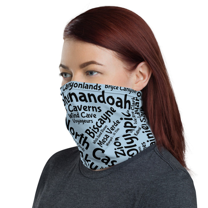 62 National Park Neck Gaiter - Pale Cornflower Blue