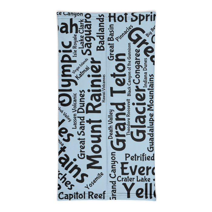62 National Park Neck Gaiter - Pale Cornflower Blue