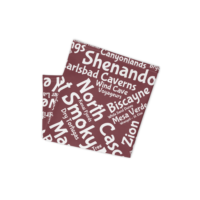 62 National Park Neck Gaiter - Wine