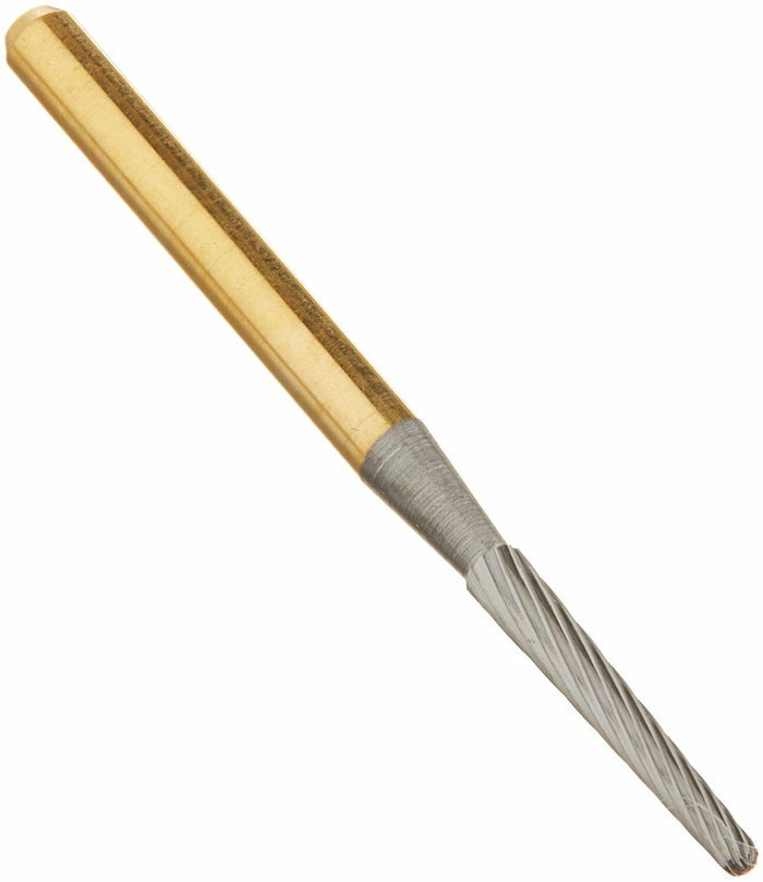 7653 Round end finishing burr 10/pk