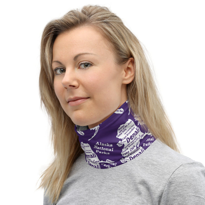 Alaska National Parks Neck Gaiter - Multiple Color Options