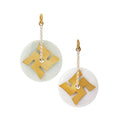 Archaic Jade Hindu/Buddhist Swastika Discs
