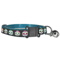 SUGAR-SKULLS-BLUE-CAT-COLLAR-WITH-BELL