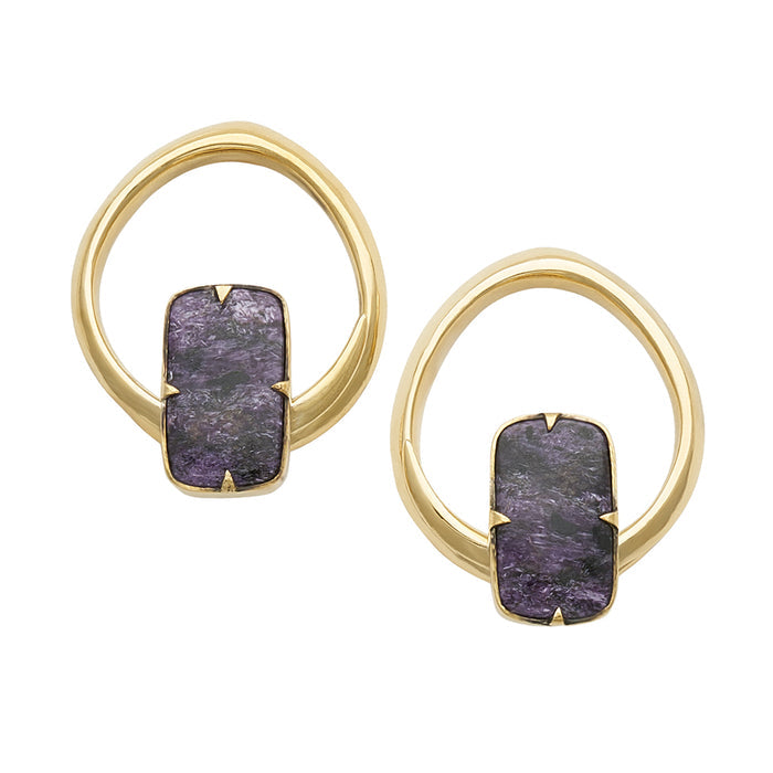 Charoite Prong Coils