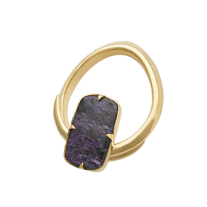Charoite Prong Coils
