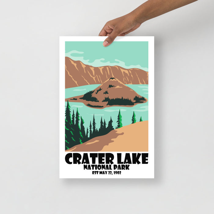 Crater Lake Poster