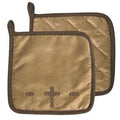 Rustic Cross Pot Holder Sale-K
