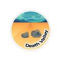 Death Valley National Park Sticker | Death Valley Round Sticker