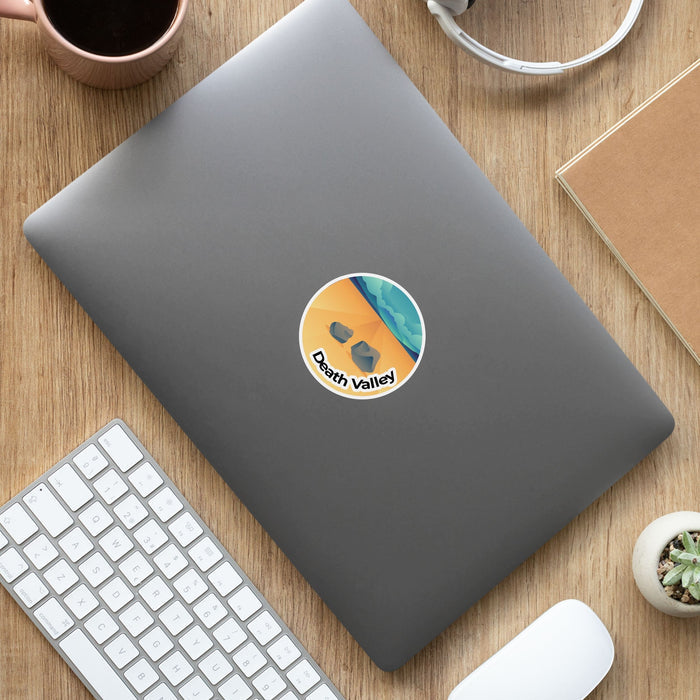 Death Valley National Park Sticker | Death Valley Round Sticker