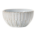 Debossed Stoneware Bowl, Style 4