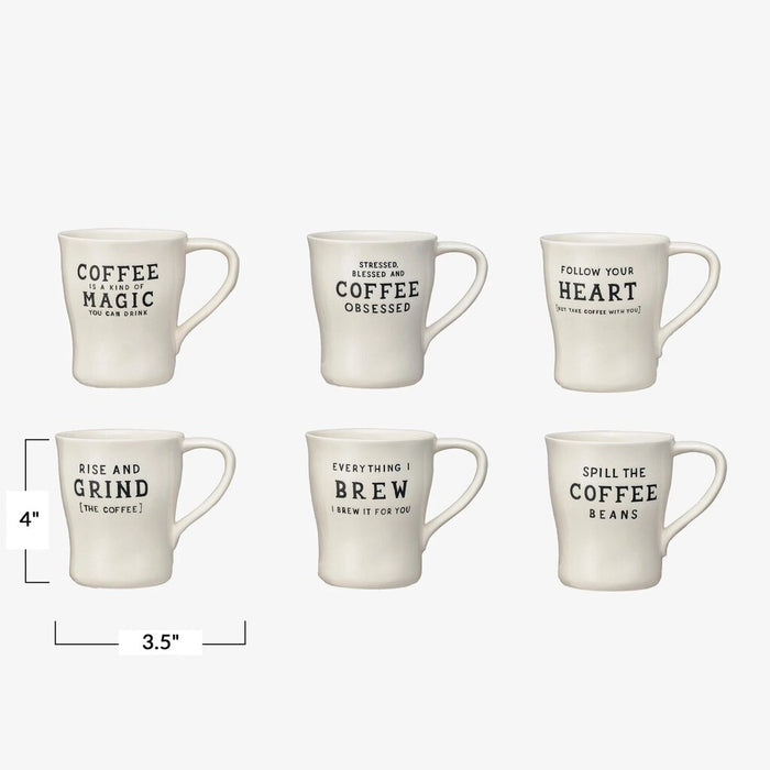 'Everything I Brew' 12 oz Stoneware Mug