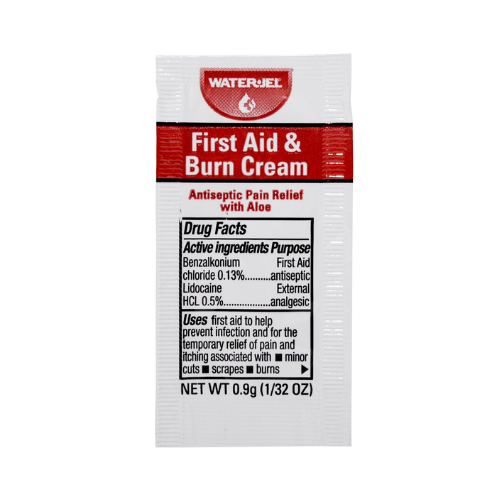 First Aid Cream Water Jel 25 Unit Dose Packets/box