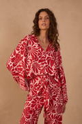 Flora Print Shirt Tunic_1