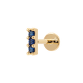 Gold Ascend Sapphire Earring Earrings