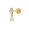 Gold Latch Earring Earrings