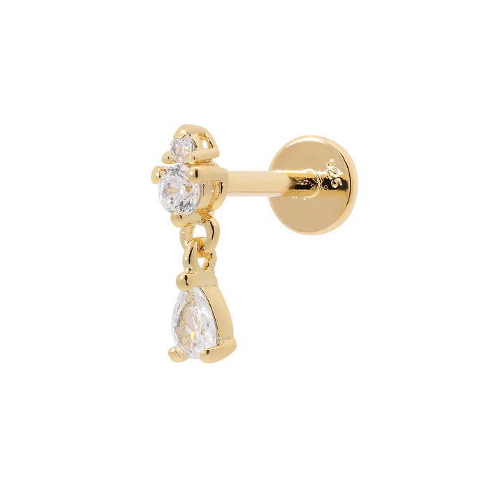 Gold Latch Earring Earrings