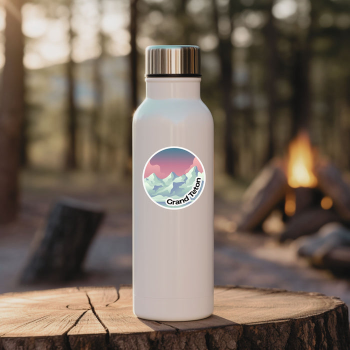 Grand Teton National Park Sticker | Grand Teton Round Sticker