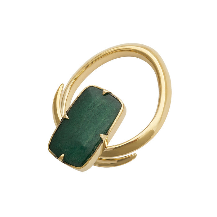 Green Quartz Prong Coils