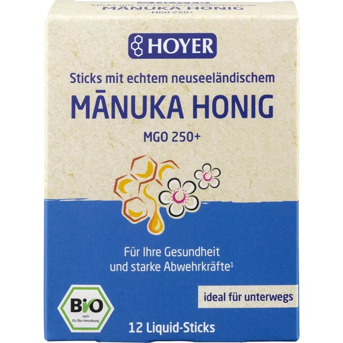 HOYER - Manukahonig Liquid-Sticks MGO 250+ - 12 Stück_13792.jpg