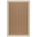Islamorada-Herringbone Canvas Antique Beige Indoor/Outdoor Bordere Rectangle image
