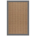 Islamorada-Herringbone Canvas Charcoal Indoor/Outdoor Bordere Rectangle image