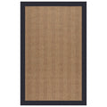 Islamorada-Herringbone Canvas Navy Indoor/Outdoor Bordere Rectangle image