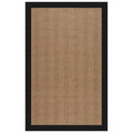 Islamorada-Herringbone Classic Black Indoor/Outdoor Bordere Rectangle image