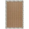 Islamorada-Herringbone Geo Bronze Indoor/Outdoor Bordere Rectangle image