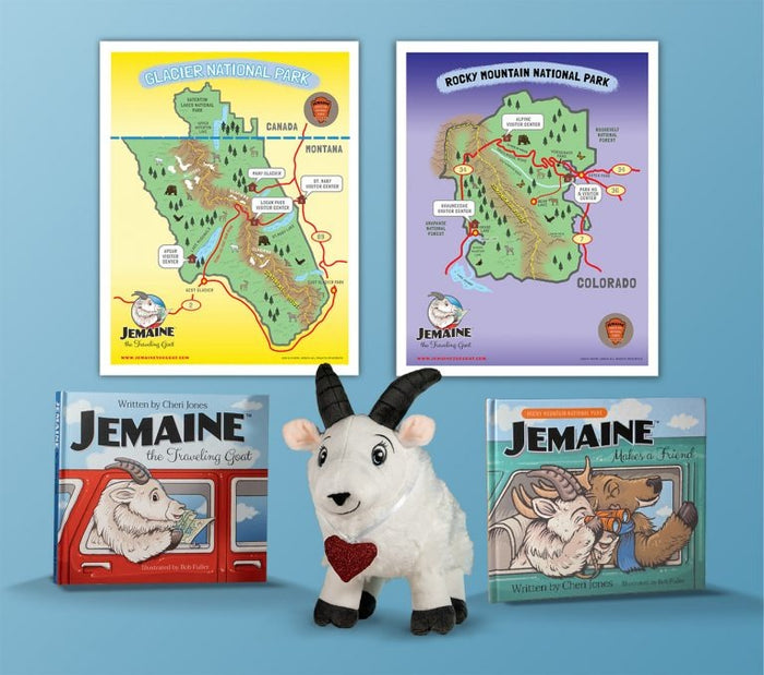 Jemaine, The Travelling Goat Gift Set