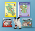 Jemaine, The Travelling Goat Gift Set