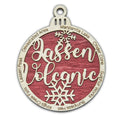 Lassen Volcanic National Park Christmas Ornament - Round