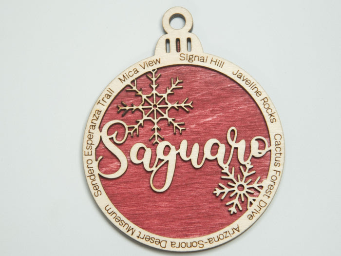 National Park Round Ornament