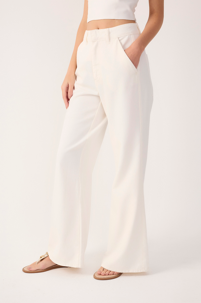Off-White High-Rise Flared Twill Pants_4