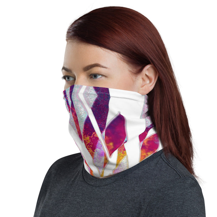 Rainbow Flower Neck Gaiter
