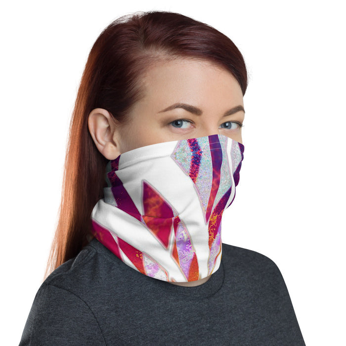 Rainbow Flower Neck Gaiter