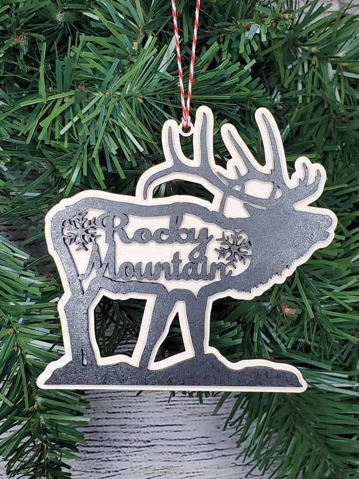 Rocky Mountain Elk Ornament