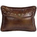 Ruidoso Faux Leather Envelope Pillow w/ Studs Pillow