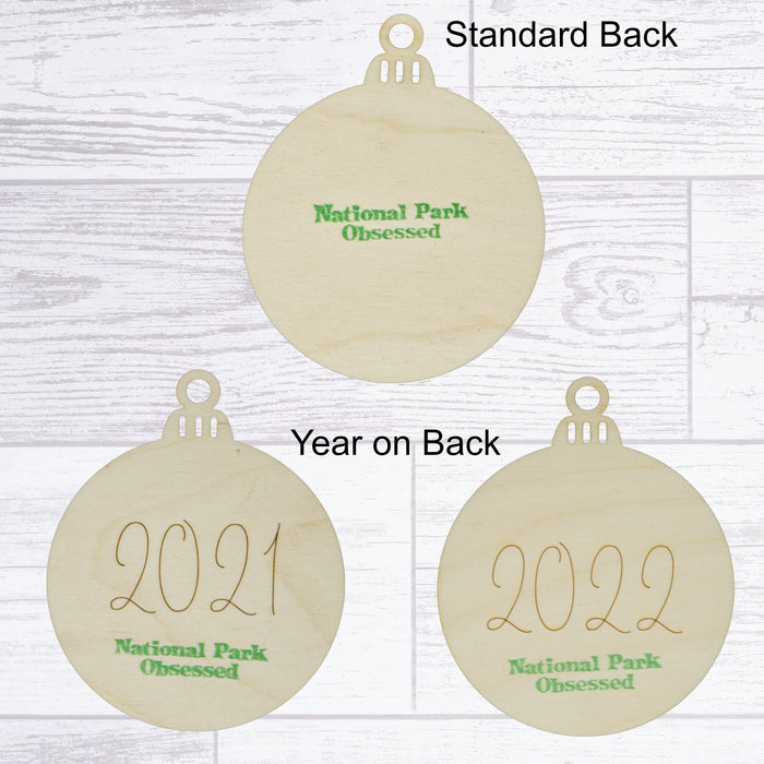 Saguaro National Park Christmas Ornament - Round
