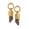 SB Smoky Quartz Crystal Clasp 3mm (8g)
