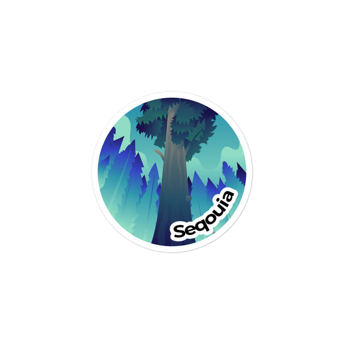 Sequoia National Park Sticker | Sequoia Round Sticker