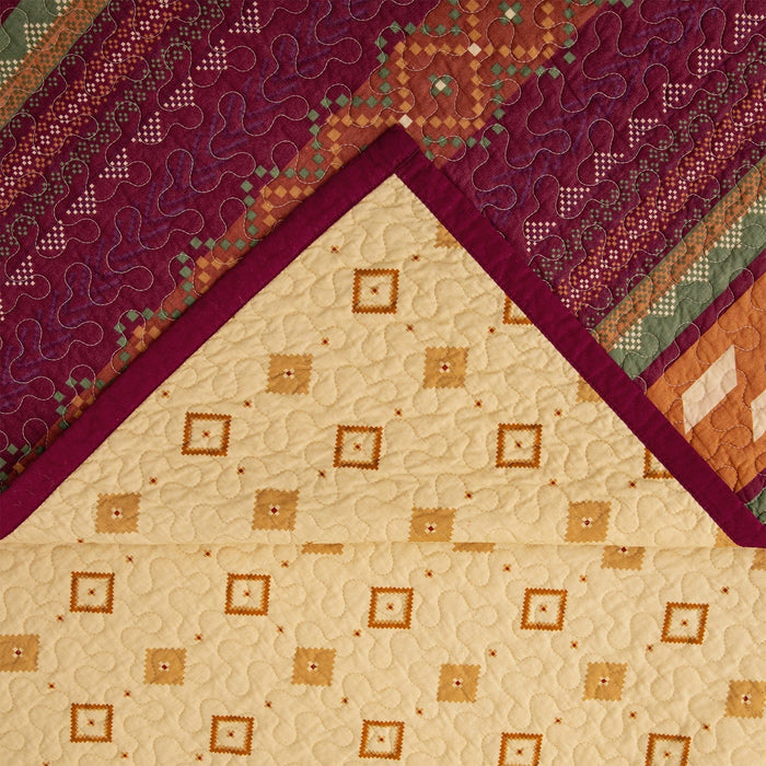 Solace Reversible Quilt Set Quilt