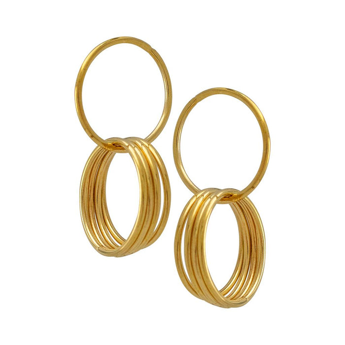 Solid Brass JUMP Rings 14g