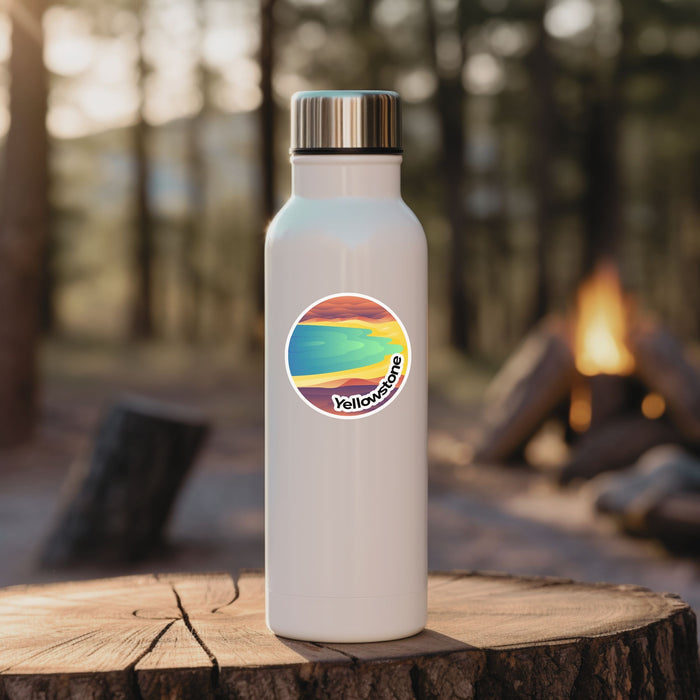 Yellowstone National Park Sticker | Yellowstone Round Sticker